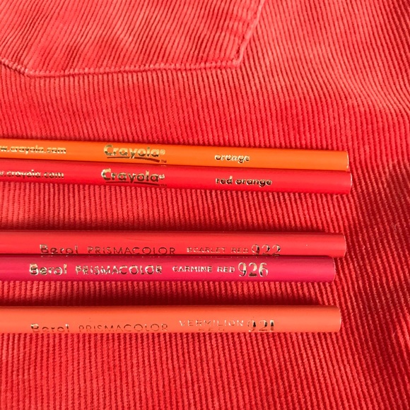 Vintage J. Crew Orange Matchstick Cord - Picture 9 of 14